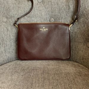 Kate Spade Burgundy Crossbody Bag